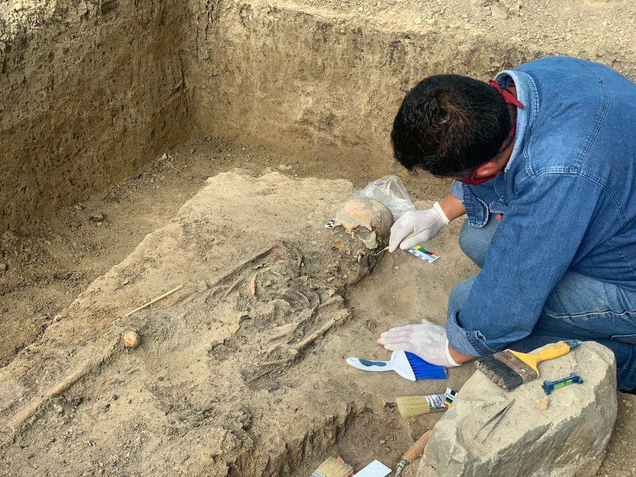 Alcaldía de Bogotá retoma trabajos de mantenimiento en vía donde fueron hallados restos arqueológicos