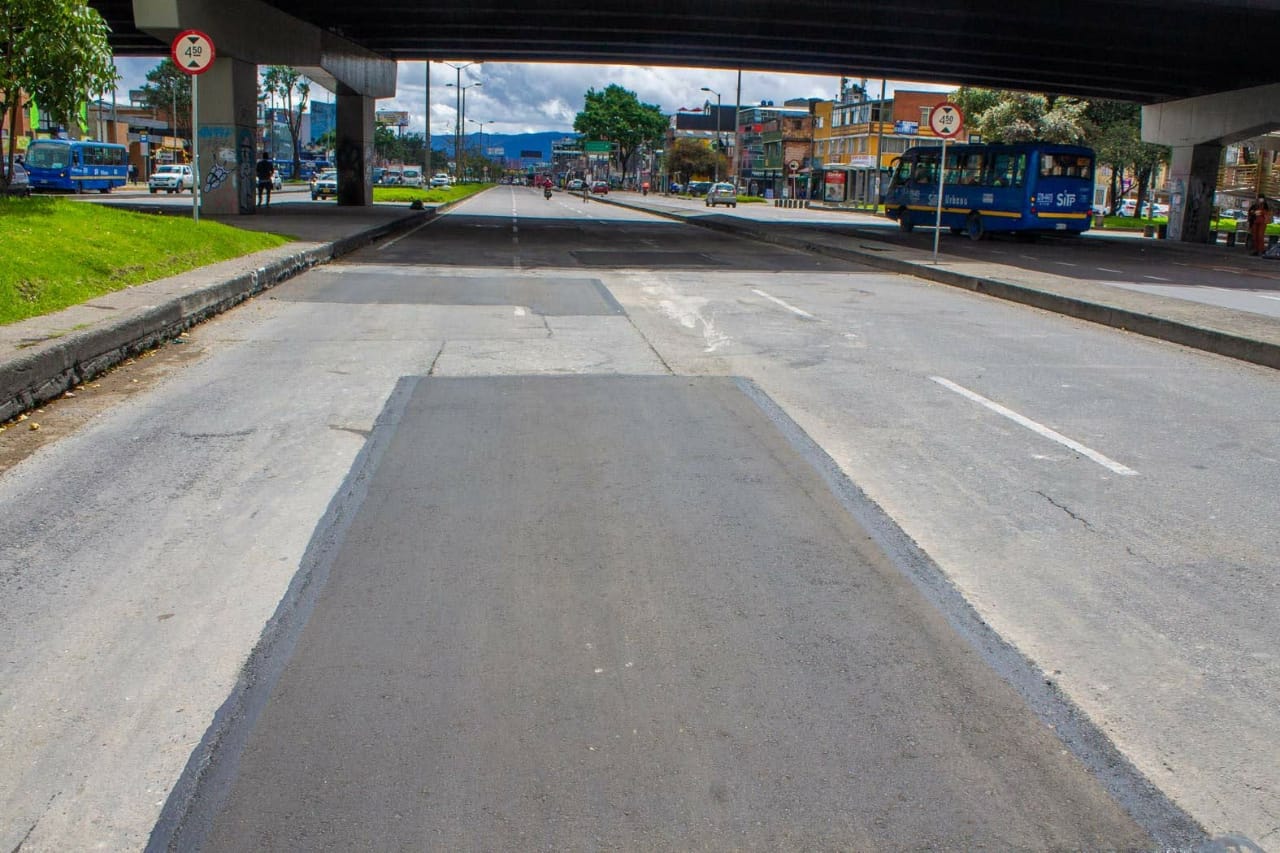 Alcaldía de Bogotá intensificó las labores de mantenimiento en la avenida Boyacá