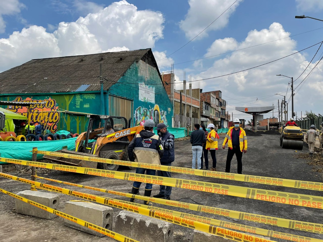 70 calles mejoradas: meta de la UMV y Alcaldía de Kennedy para febrero de 2022