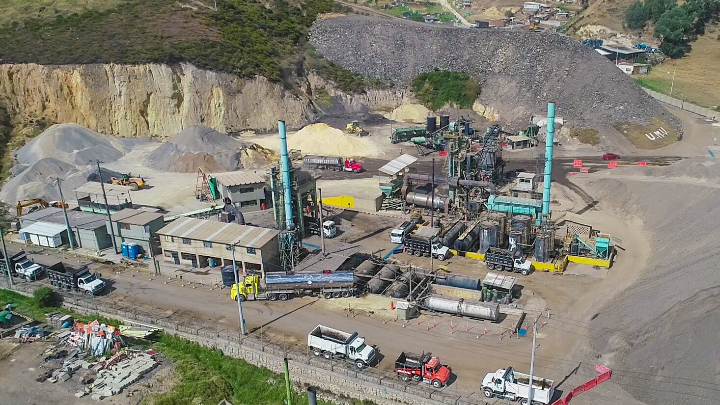 La UMV toma medidas para subsanar el envío del material desde la sede de producción a los frentes de obra debido a la situación de orden público que afecta el despacho￼