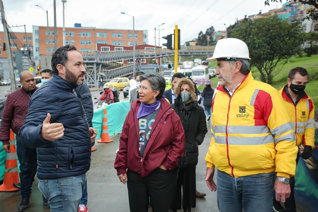 Se entrega nuevo paso peatonal de Meissen, que beneficiará a más de 22.000 ciudadanos de Tunjuelito y Ciudad Bolívar