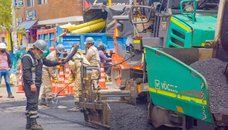 Barrio la Alquería, el pulmón comercial de las telas en Bogotá renueva sus vías.