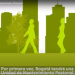 Unidad de mantenimiento peatonal Con Política Pública, Bogotá reafirma su compromiso de cuidar al Peatón
