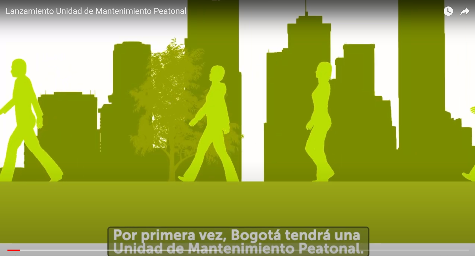 Con Política Pública, Bogotá reafirma su compromiso de cuidar al Peatón