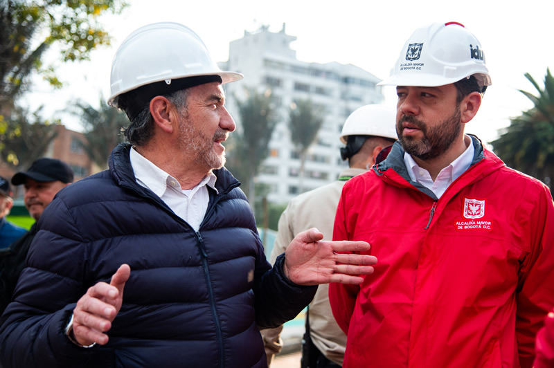 Distrito alcanza, por anticipado, meta de intervención de malla vial y espacio público en los primeros 100 días de gobierno del alcalde Carlos Fernando Galán