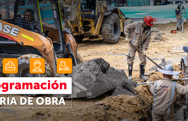 Programación de intervención de obra georeferencida 25 de junio 2026