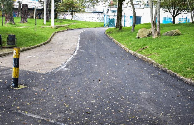 La Unidad de Mantenimiento Vial contribuye a la recuperación del Parque Nacional reparando sus vías