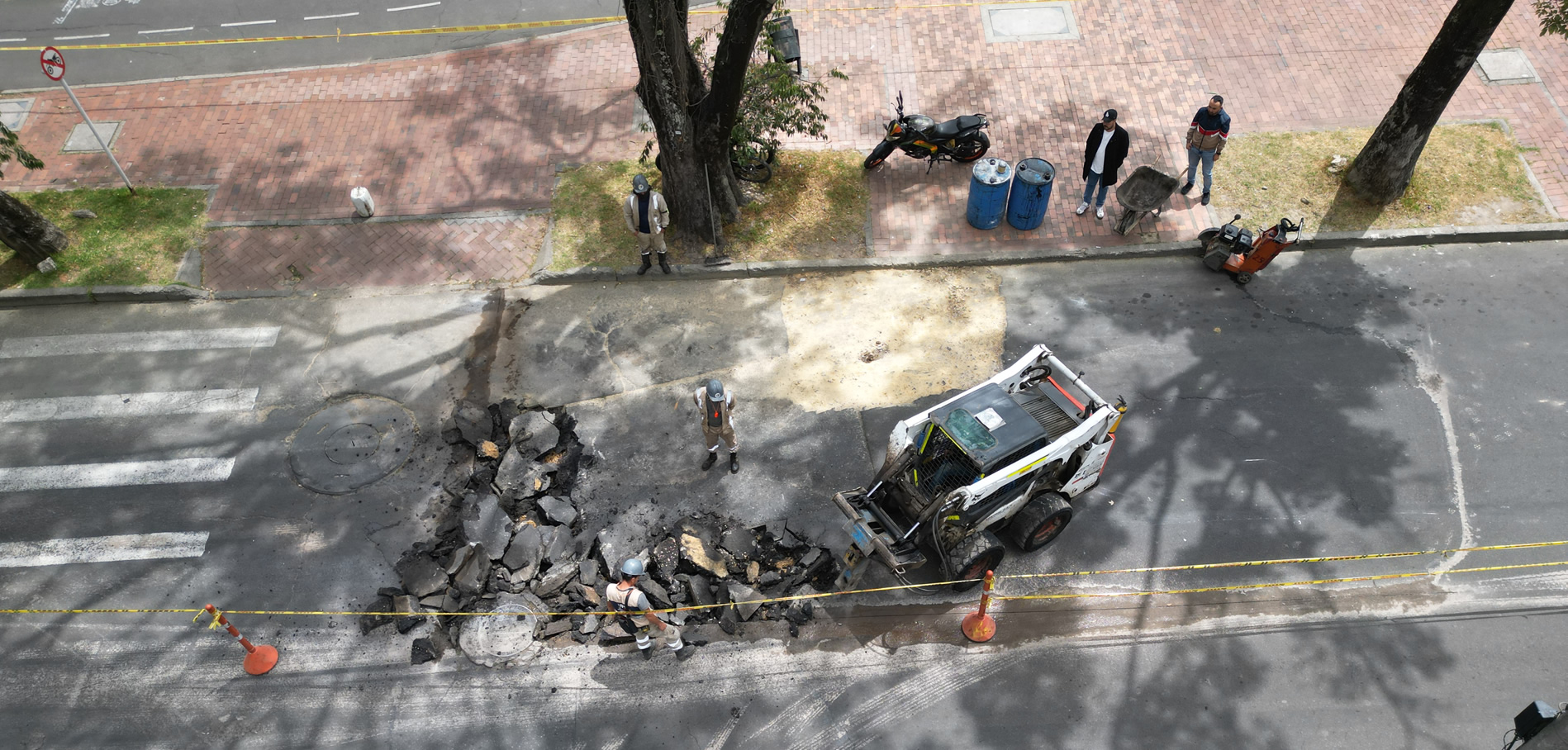 Programación de intervención de obra diurno  – 17 de febrero 2025