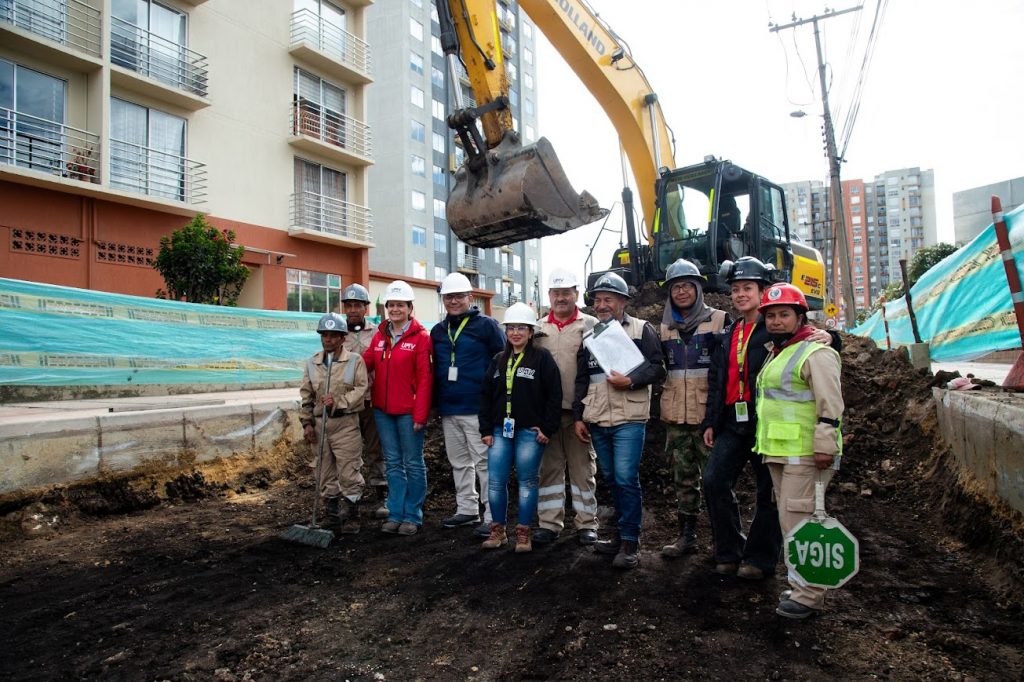 La UMV avanza en el mejoramiento vial del barrio Britalia, en Suba -1