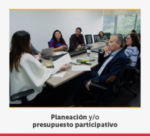 Participación para la identificación de problemas y diagnóstico de necesidades