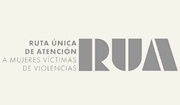 <b>Botón RUA (Ruta Única de Atención a mujeres víctimas de violencias)</b>
- Contiene información sobre canales de atención a mujeres de manera virtual y presencial.
