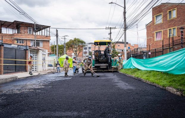 Bogotá Renueva Vías del Barrio Timiza en Kennedy