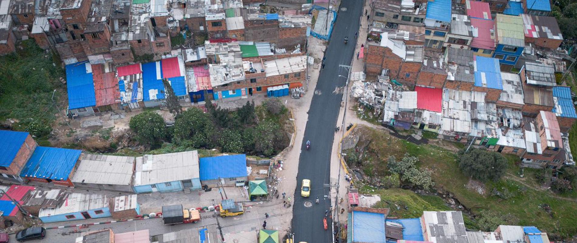 En tiempo récord UMV recupera vía clave para la movilidad en El Mochuelo