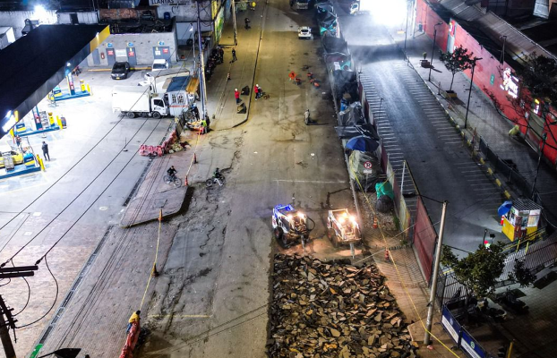 La UMV renueva importante vía para el acceso a Corabastos, el principal centro de abastecimiento del país