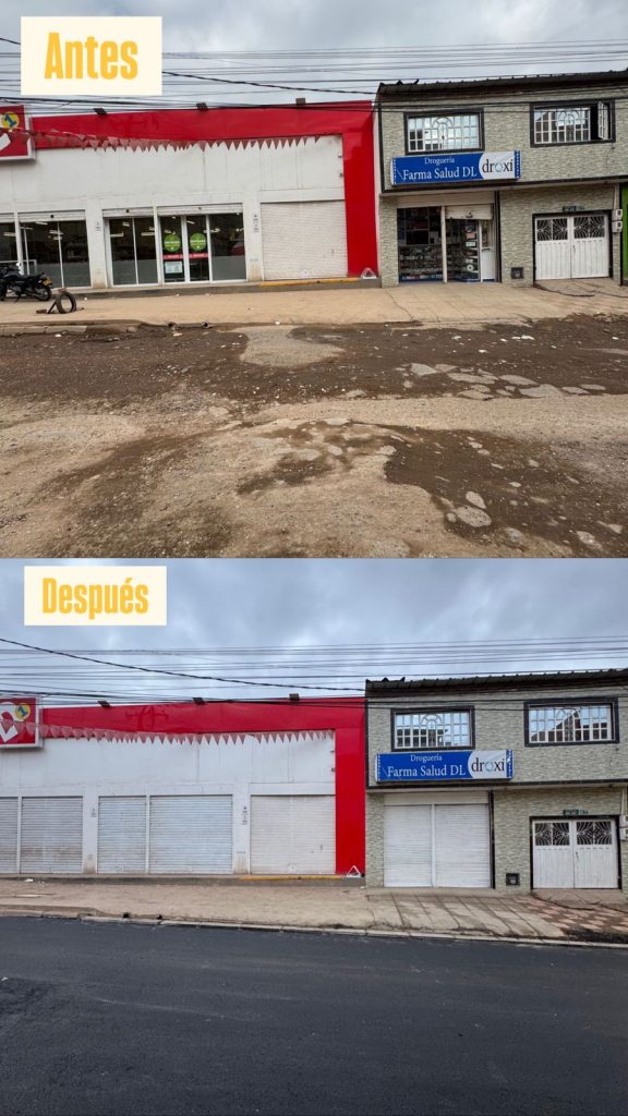 En tiempo récord UMV recupera vía clave para la movilidad en El Mochuelo En tiempo récord UMV recupera vía clave para la movilidad en El Mochuelo