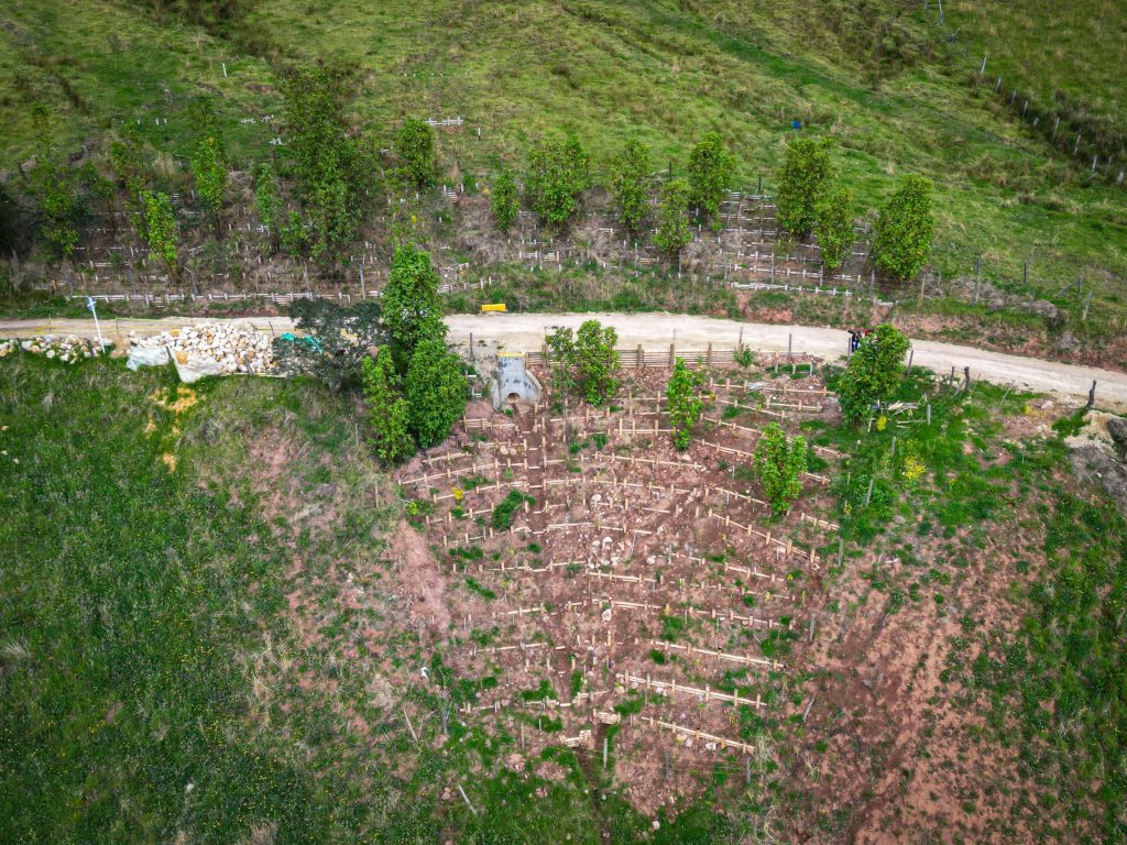 En la vereda La Unión, en Usme, la UMV fortalece la conectividad rural con obras de bioingeniería En la vereda La Unión, en Usme, la UMV fortalece la conectividad rural con obras de bioingeniería