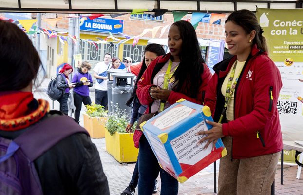 La entidad de los barrios llegó a Mochuelo en el marco de ECOFEST