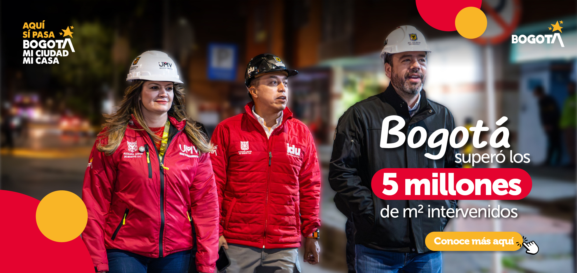 5 millones de m2: la cifra de conservación que sobrepasó Bogotá para tener mejores vías, ciclorrutas y espacio público
