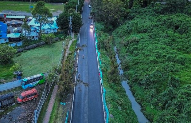 La nueva calle 222 es una realidad: la UMV finalizó los trabajos en la vía.