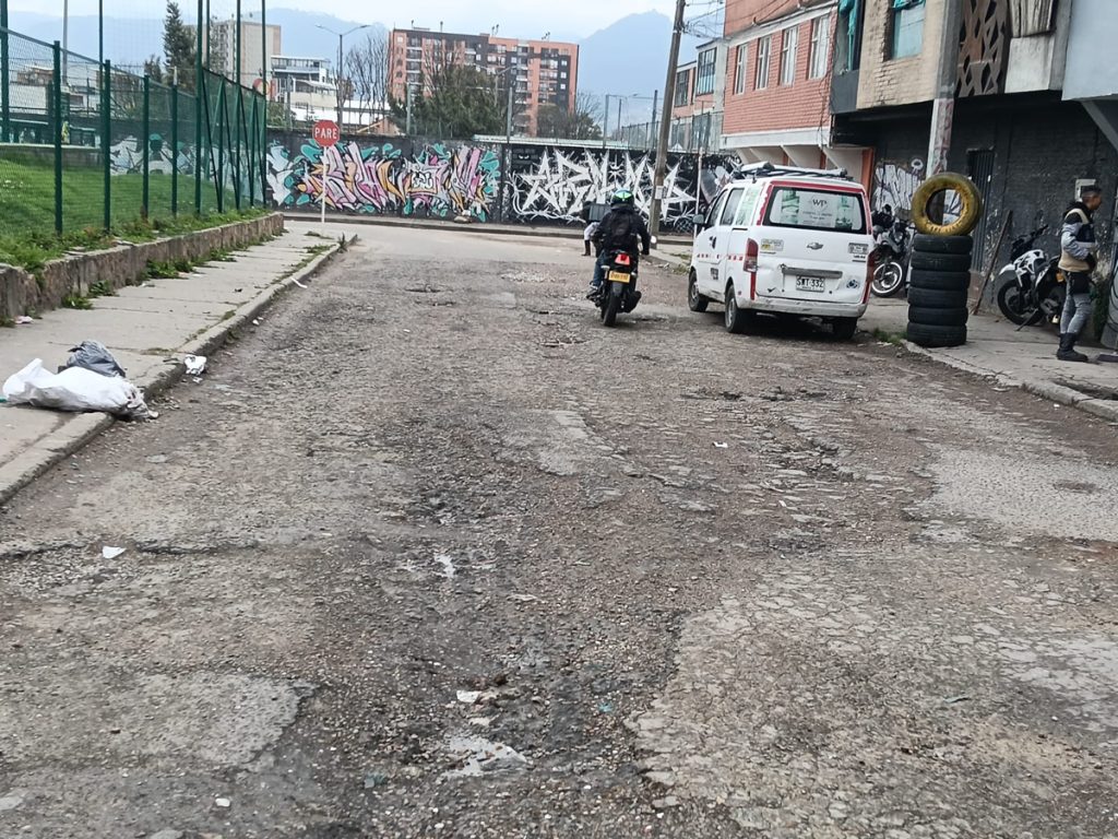 Antes: Cra. 26H con Cll 34 Sur Localidad Rafael Uribe Uribe Barrio Murillo Toro