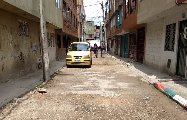 En el barrio La Gaitana, en Suba, la UMV renovará la malla vial de más de 10 cuadras