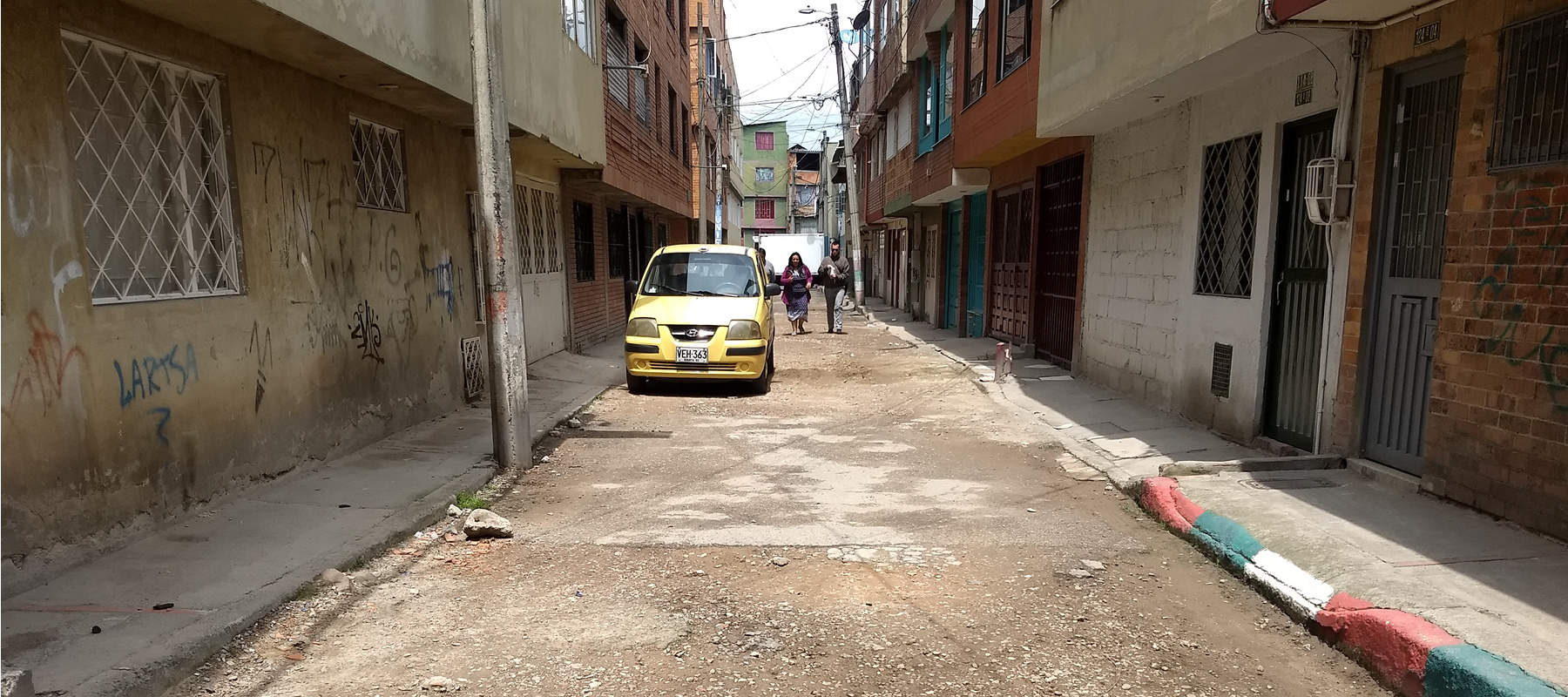 En el barrio La Gaitana, en Suba, la UMV renovará la malla vial de más de 10 cuadras