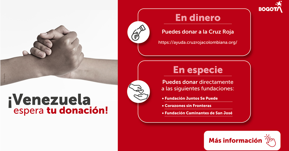 Venezuela espera tu donación Venezuela espera tu donación