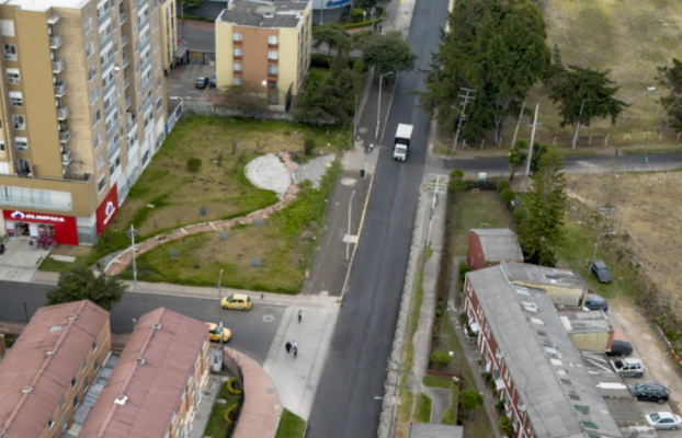 Alcalde Galán habilita más de 5.800 m² de vías en Álamos y Santa Mónica